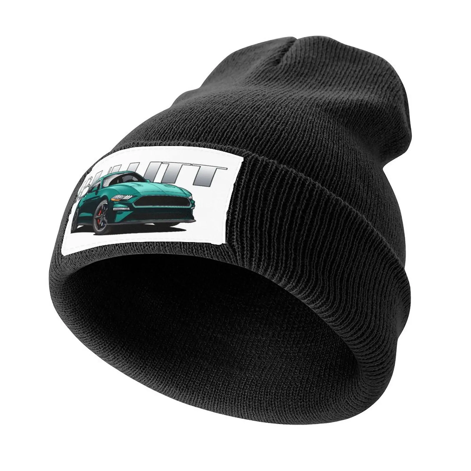 BULLITT Mustang Knitted Cap Brand Man cap Hat Beach Women's Beach Outlet Men's