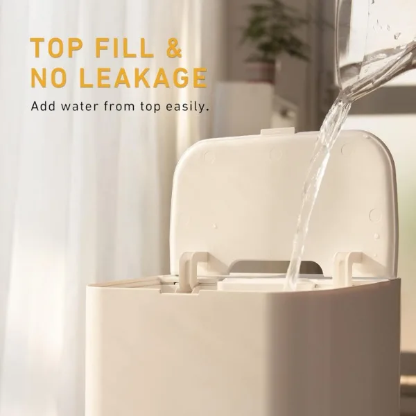 Humidifiers for Bedroom Large Room, AILINKE 8L Large Ultrasonic Top Fill Humidifier with 3 Speed Humidistat for Baby Kids Adults