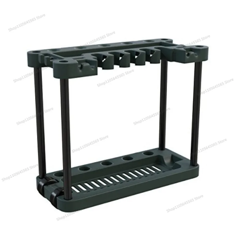 For Garden Tool Rack, Garage Storage, Wheeled Movable Tool Rack