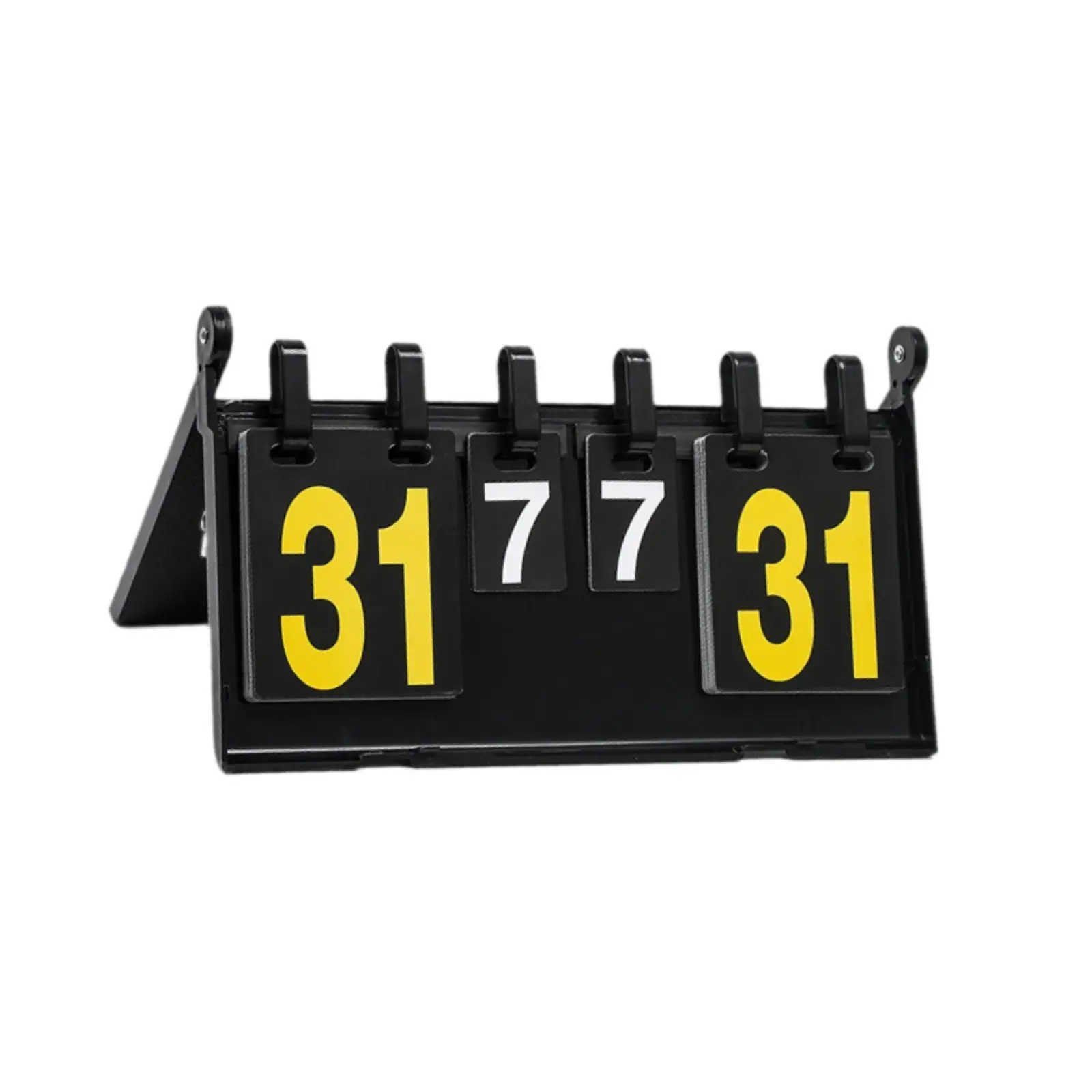 Flip Scoreboard 4 Digit Score Counter for Badminton Volleyball Baseball
