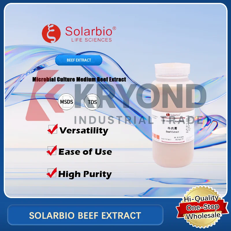 

SOLARBIO BEEF EXTRACT for Microbial Culture Media and Laboratory Applications Original Product