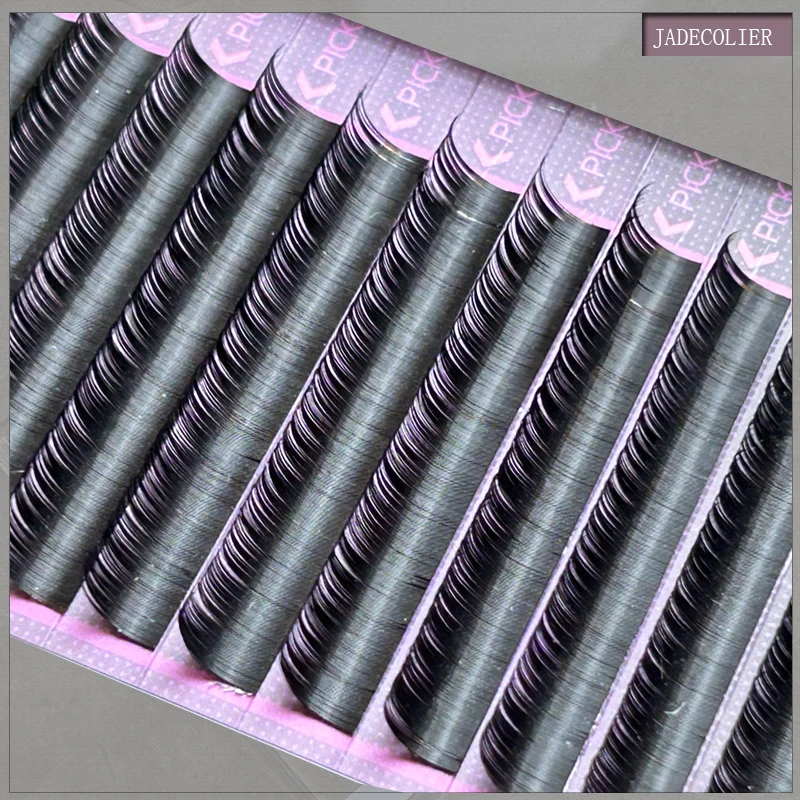 New 4 trays/lot C D Curl synthetic mink eyelash extension high quality Professional individual false eyelash beauty makeup tool