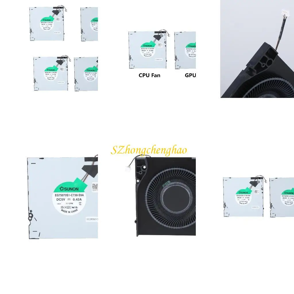 

Металлический ноутбук CPU/ GPU Охлаждающий вентилятор Metal Radiator 9 см для 7670 M7670 601d