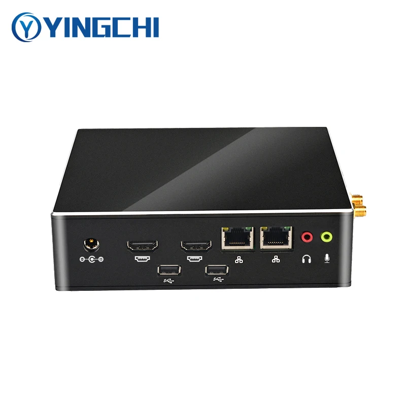 YINGCHI Mini PC Intel Celeron 5205U Core i3 8140U i5 8260U i7 8565U Computer Desktop Home Office