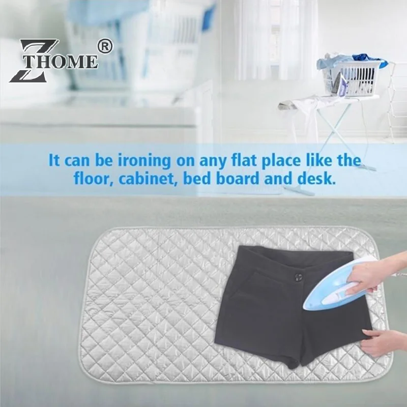 Ironing Mat Laundry Pad Washer Dryer Cover Board Heat Resistant Blanket Mesh Press Clothes Protect Protector 48*85cm / 60*55cm