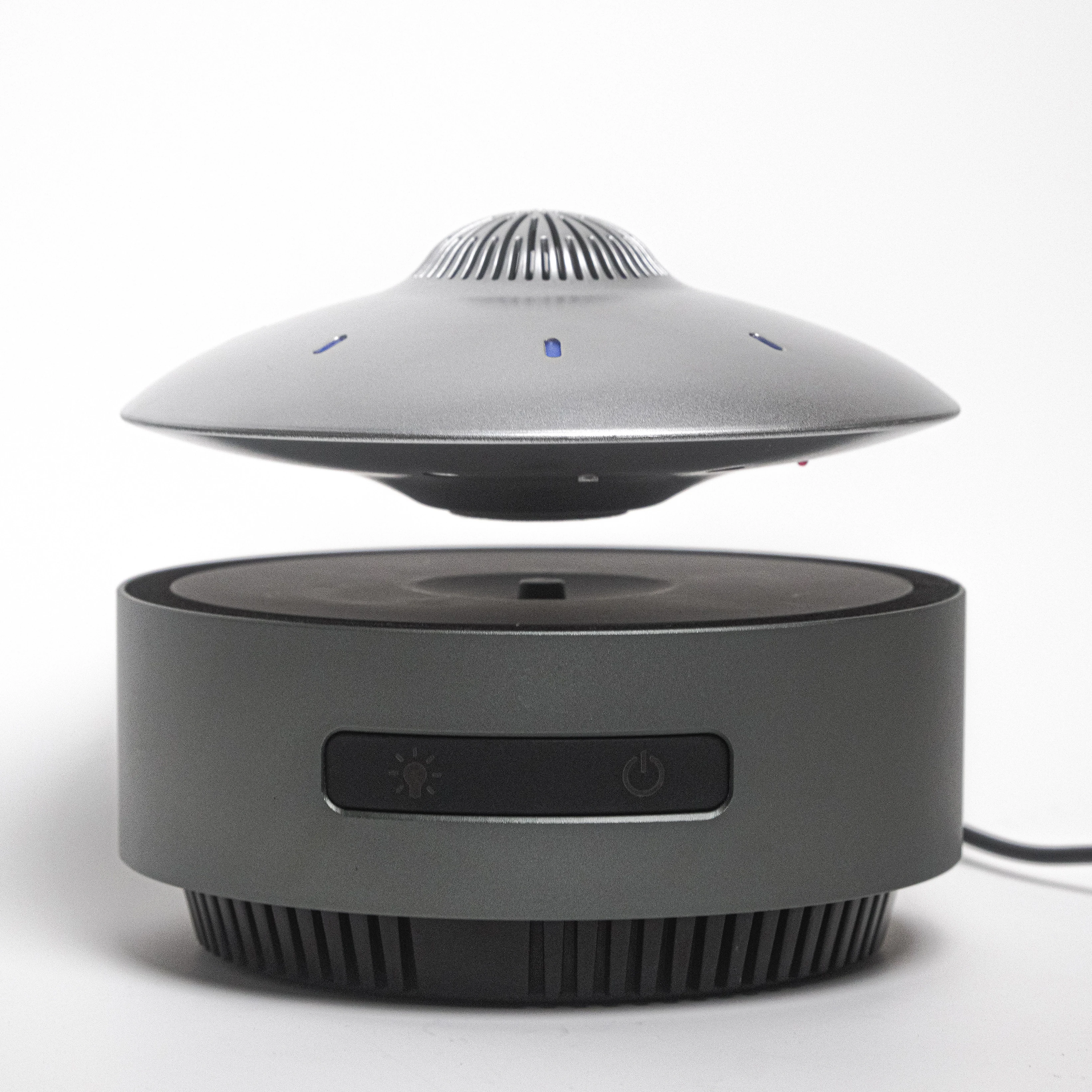 

Factory Price Dropshipping Easy Operation Automatic Lift-Down Floating UFO Bluetooth Speaker ABS Plastic Portable Musical Party