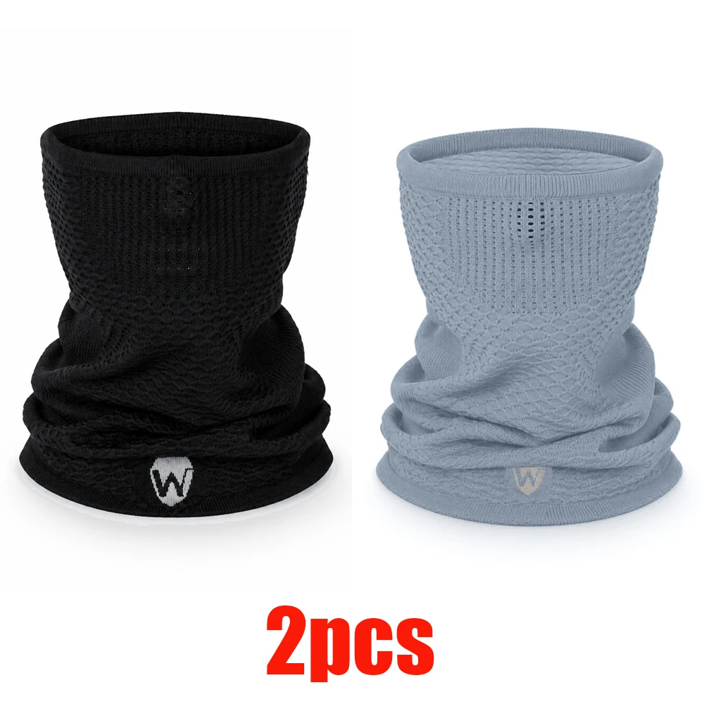 1pc/2pcs/3pcs Winter Warm Ademend Fietsmasker Sjaal Unisex Naadloos Elastisch Half Gezichtsmasker Buitensporten Hardlopen Skimasker