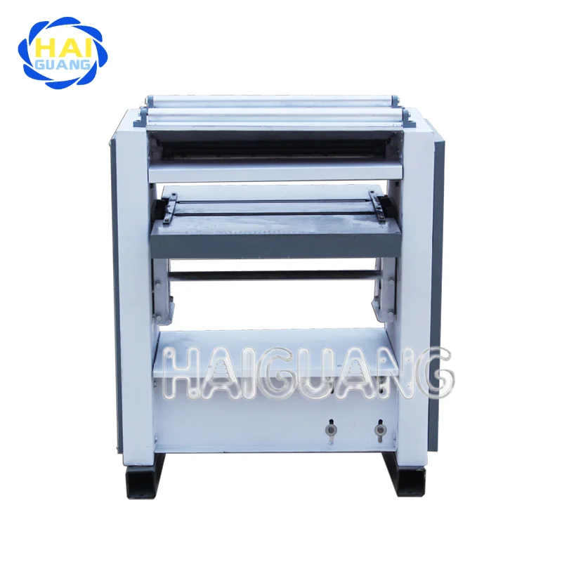 Professional Light-duty Single Side Woodworking Thickness Planer Carpentry Machine Tools with HSS Straight Cutterhead