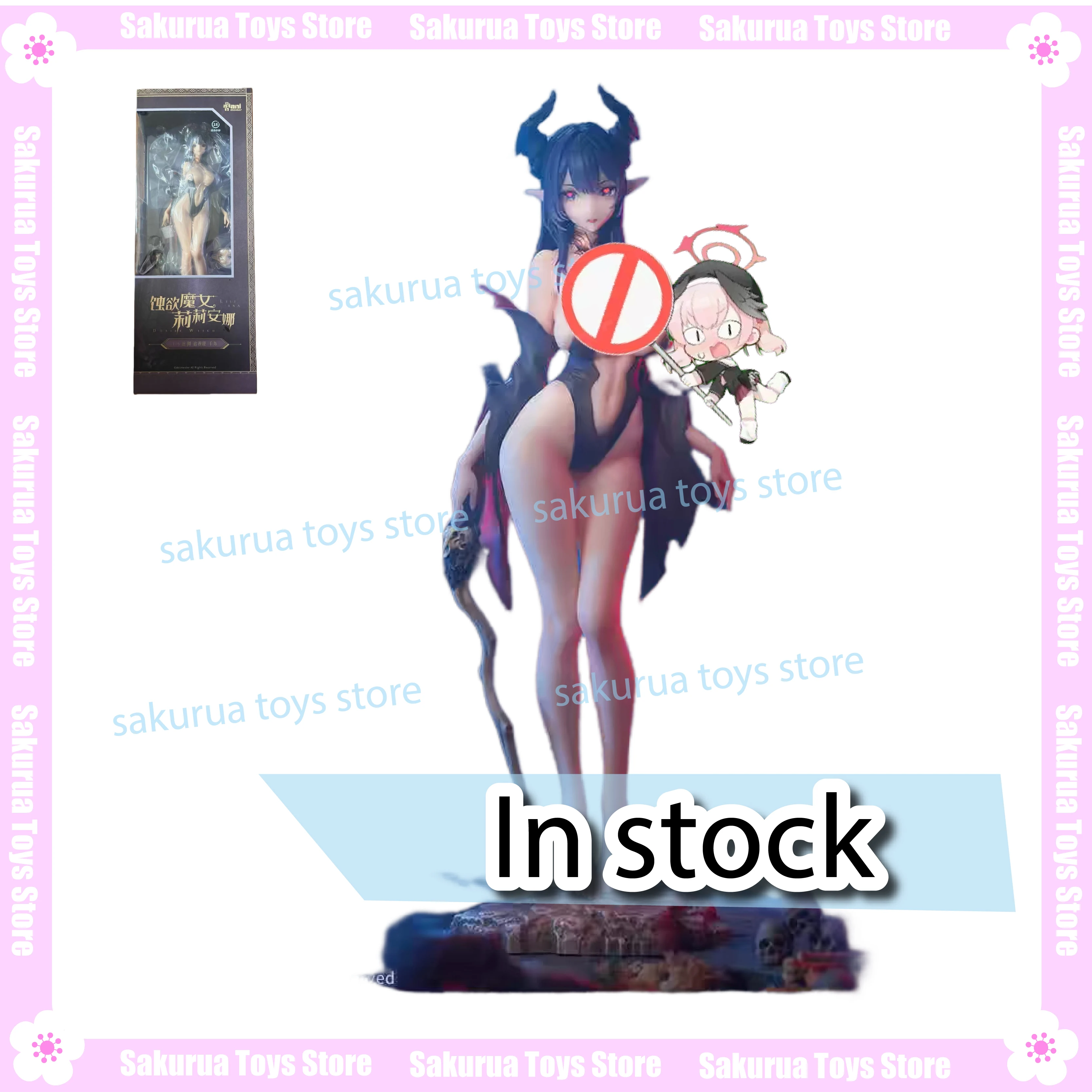 

In Stock Daimanjiu, The Witch of Desire, Liliana, Magnetic Light Effect, Tracking Eye, Figure, Action Figure Collection Gift
