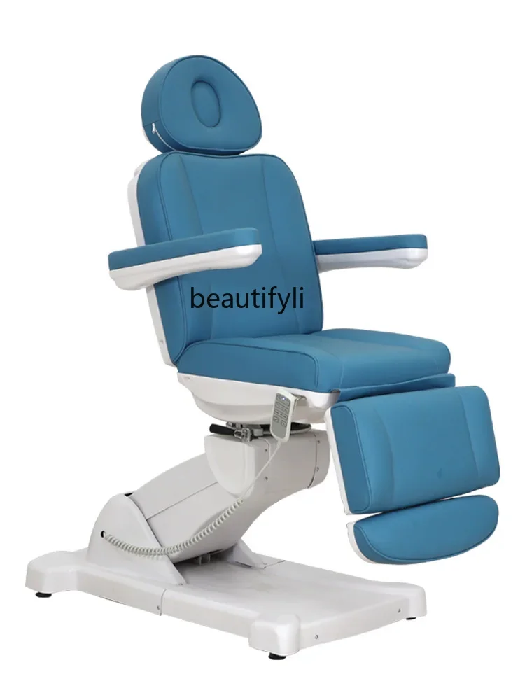 

Multifunctional Electric Beauty Bed Folding Bed Tattoo Bed Beauty Salon Split Leg Rotating Pedicure Chair