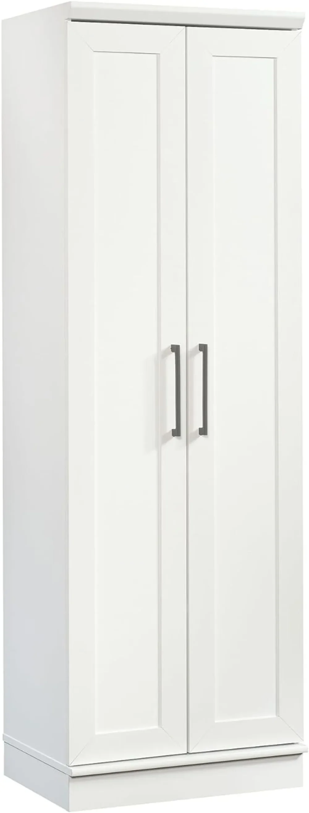 Sauder HomePlus Storage Cabinet/ Pantry cabinets, Soft White finish