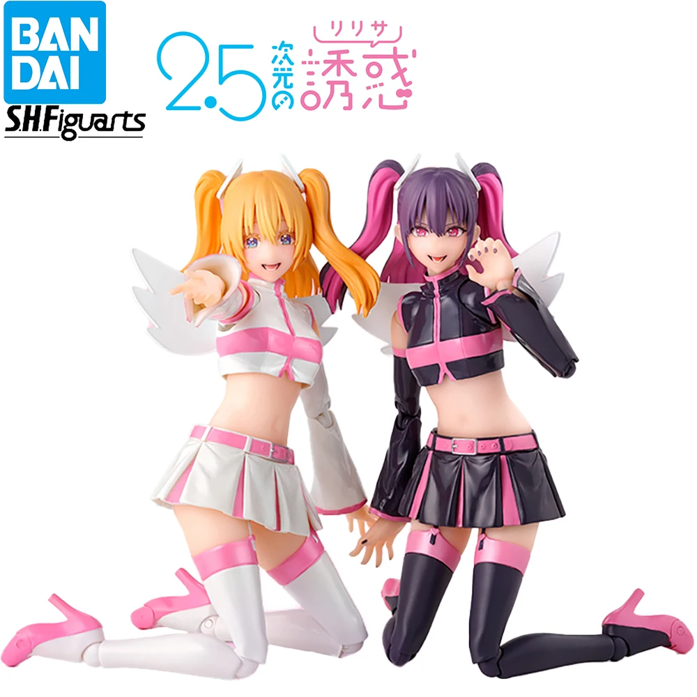 Pre Sale Original Bandai S.h.figuarts Ririsa of 2.5 Dimension Amano Ririsa Liliel Tachibana Mikari Miriella Angel Airborne Corps