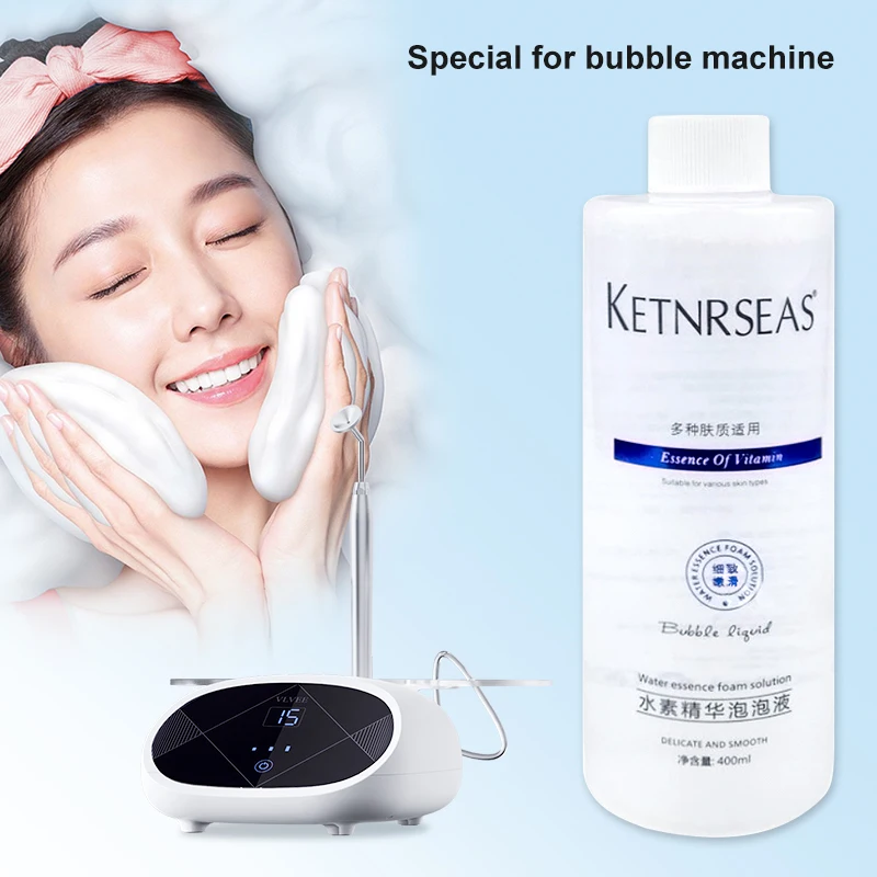 

VLVEE Oxygen Bubble Machine Специальная жидкость для лица и тела Очистка кожи Вода Специальная пузырчатая жидкость для косметических устройств