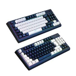 Toetsenbord Gaming Rgb Computer Toetsenborden Achtergrondverlichting 87 Toetsen Pc Gamer Ergonomisch Toetsenbord Draagbare Usb Notebooks Bedrade Key Board Teclado