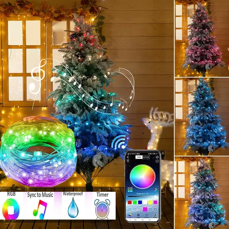 Smart Garden Led Lights - Lampu LED String USB Smart Garland