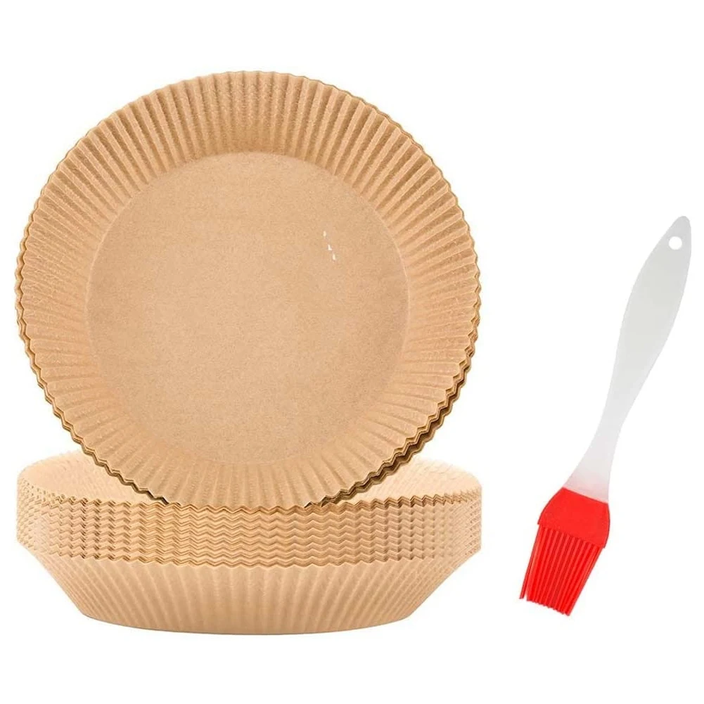 ورق البرشمان، بطانة ورق للاستعمال مرة واحدة، مقلاة هوائية، بطانات ورق البرشمان غير لاصقة للاستعمال مرة واحدة للخبز