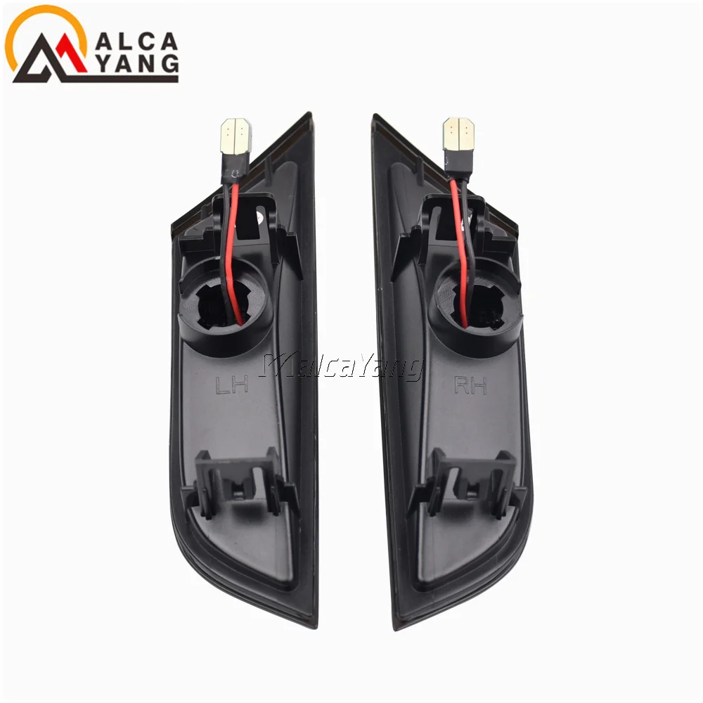 2 قطعة العنبر ديناميكية تدفق المياه LED الجانب ماركر ضوء لهوندا أوديسي 2018 2019 2020