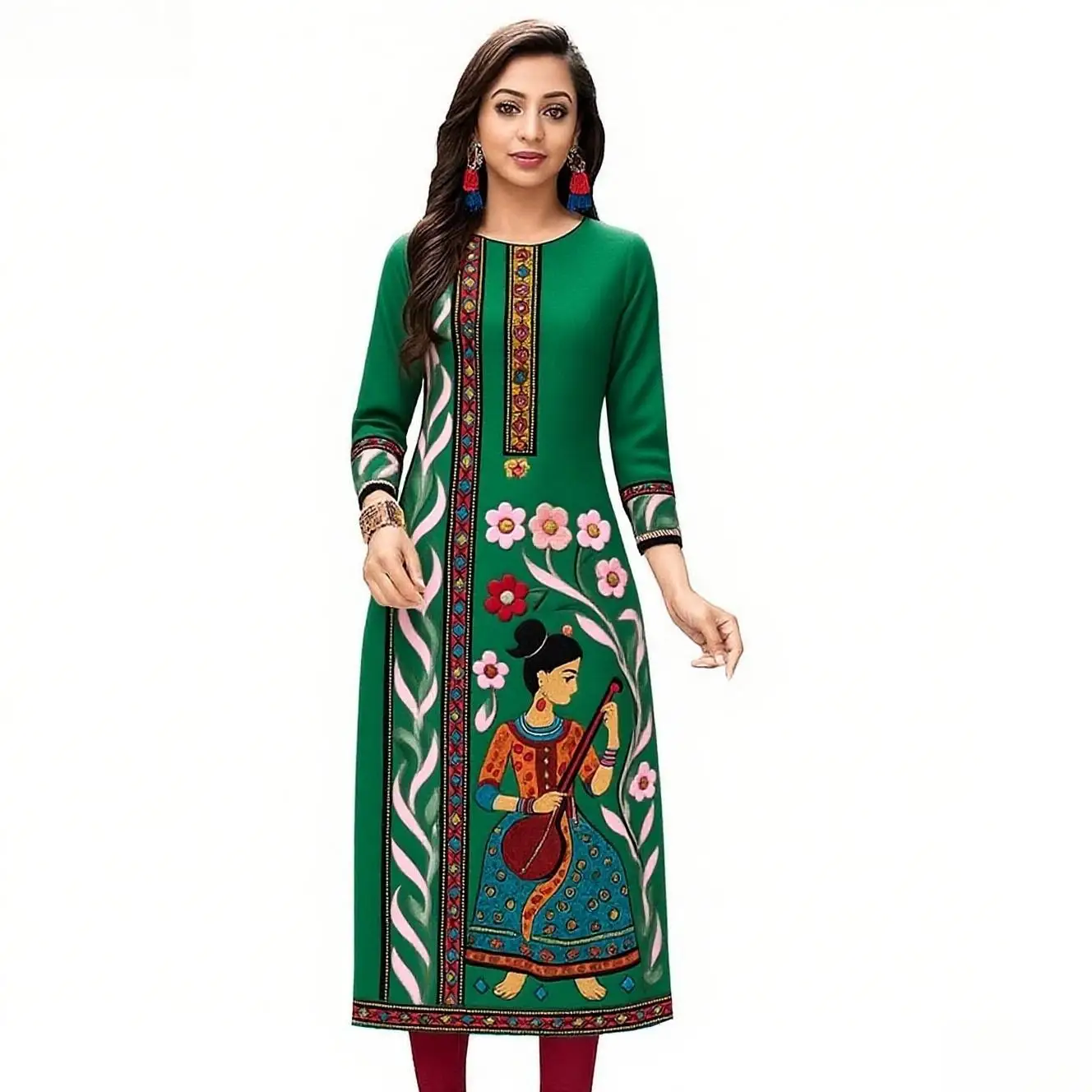 مسلم كورتة 2026 المرأة فساتين راقية غير رسمية النمط الوطني أنبوب مستقيم عباية تركية شق تنحنح قفطان المرأة المغربية #5