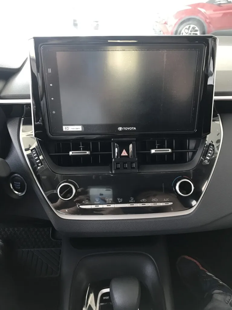 Clip-on base for car phone holder for Toyota Corolla E210 Levin Frontlander 2019-2022 compatible with multiple phone holders