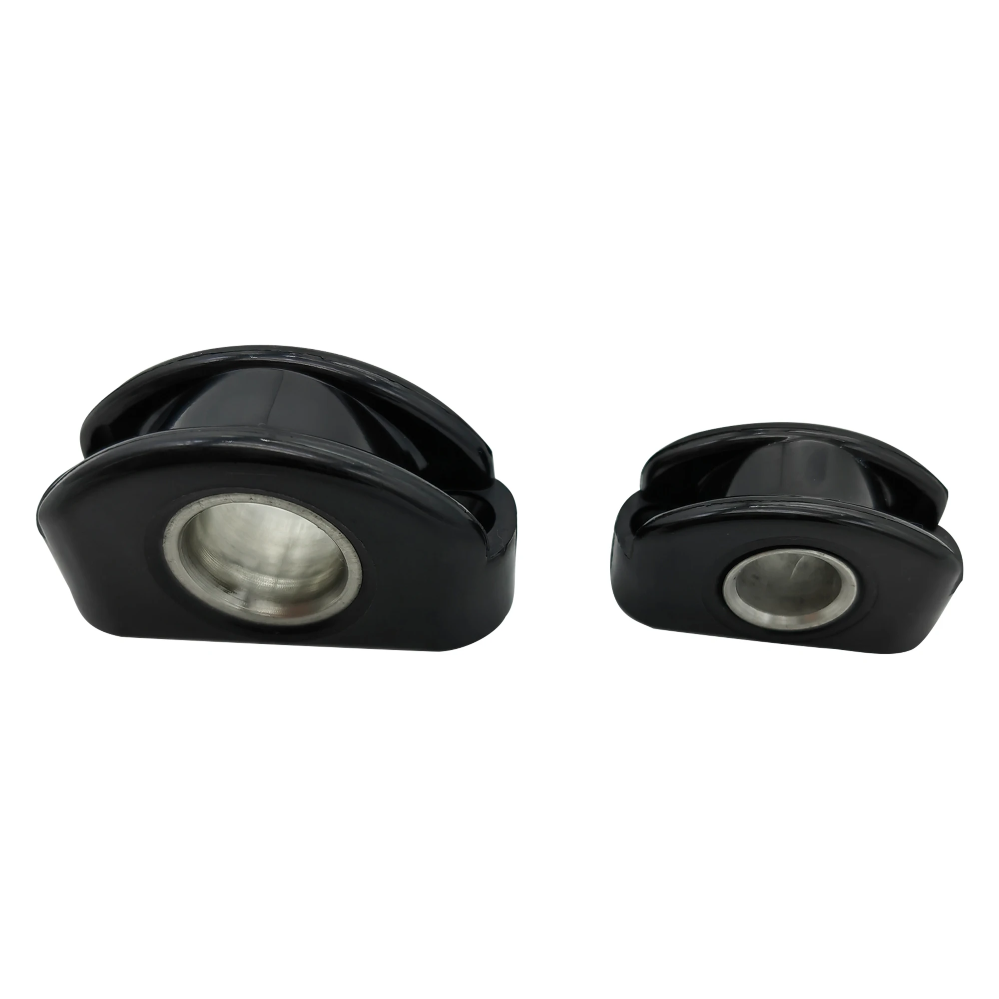 UV Stabilized Nylon Fairlead With 304 Stainless Steel Ring Marine Cable Guide Hardware