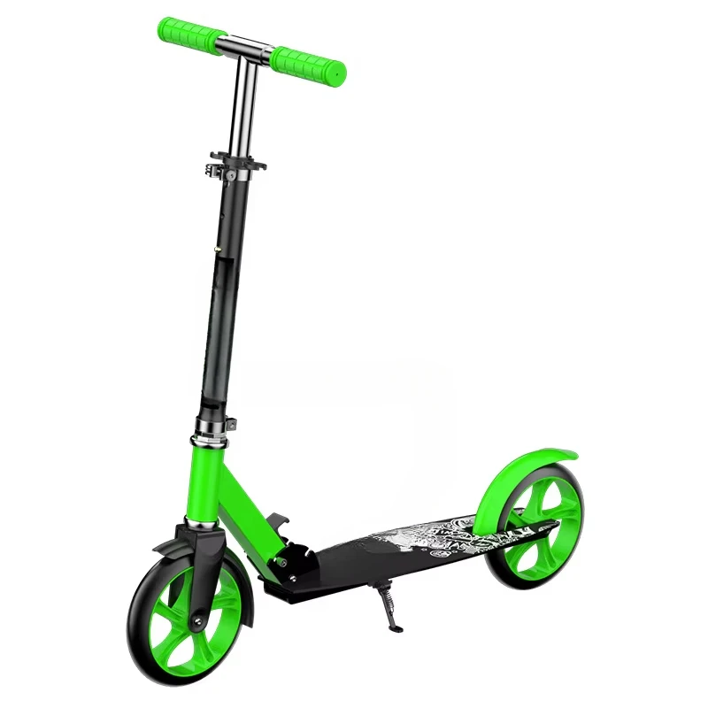 New adult scooter children and teenagers work wheel two-wheel foldable city campus scooter lift scooter