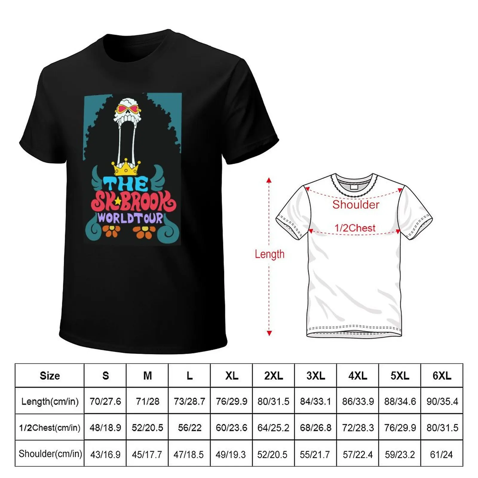 Brook World Tour T-Shirt Holiday Outdoor T-Shirt