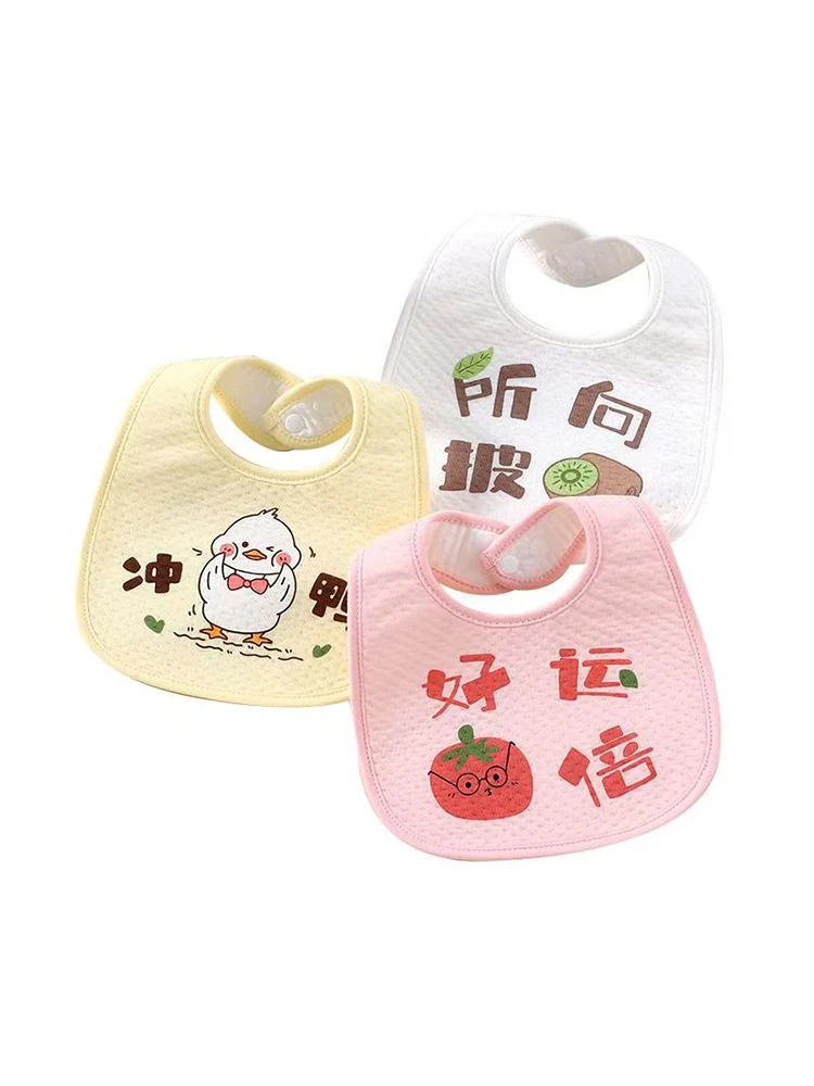 5 bavoirs imperméables pour bébés, garçons et filles, bavoirs ajustables, bandana pour bébé, bavoir anti-salive, serviette d'alimentation pour tout-petits