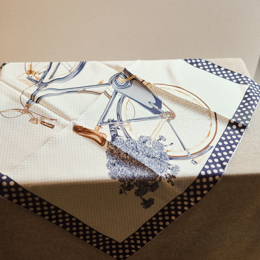 authentic-silk-scarf-women's-vintage-sle-heavyweight-2-momme-silk-square-scarf-high-end-feeling-65cm