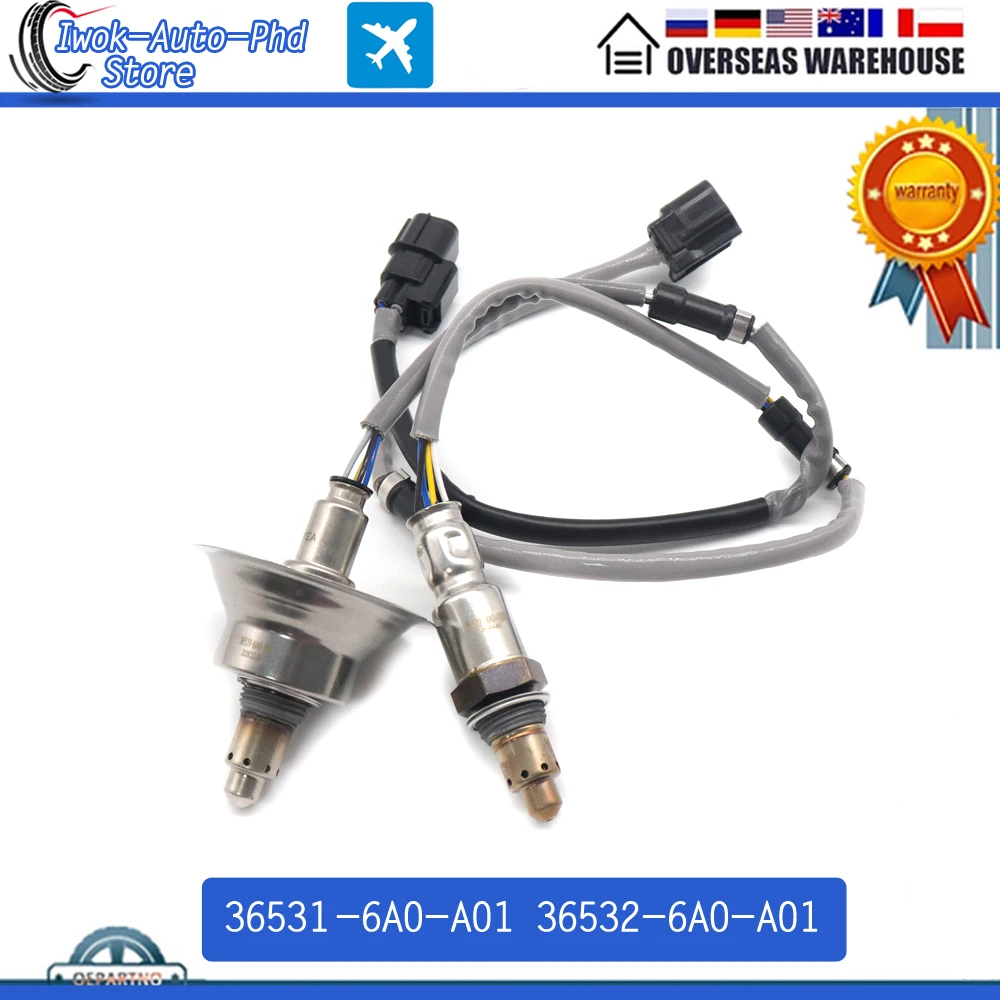 36531-6A0-A01 36532-6A0-A01 Up+Downstream Air Fuel Ratio Lambda O2 Oxygen Sensor for Honda Accord 1.5L Acura RDX TLX 2.0L