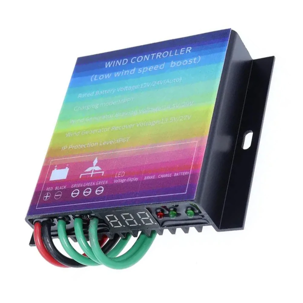 Imagem -05 - Mppt Eólico Turbina Controlador Estável e Segura Geração de Energia Melhorar a Capacidade de Carregamento Ip67 Impermeável