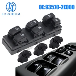 SORGHUM Electric Power Window Lifter Control Switch Button For Hyundai Tucson 2004 2005 2006 2007 2008 2009 2010 93570-2E000