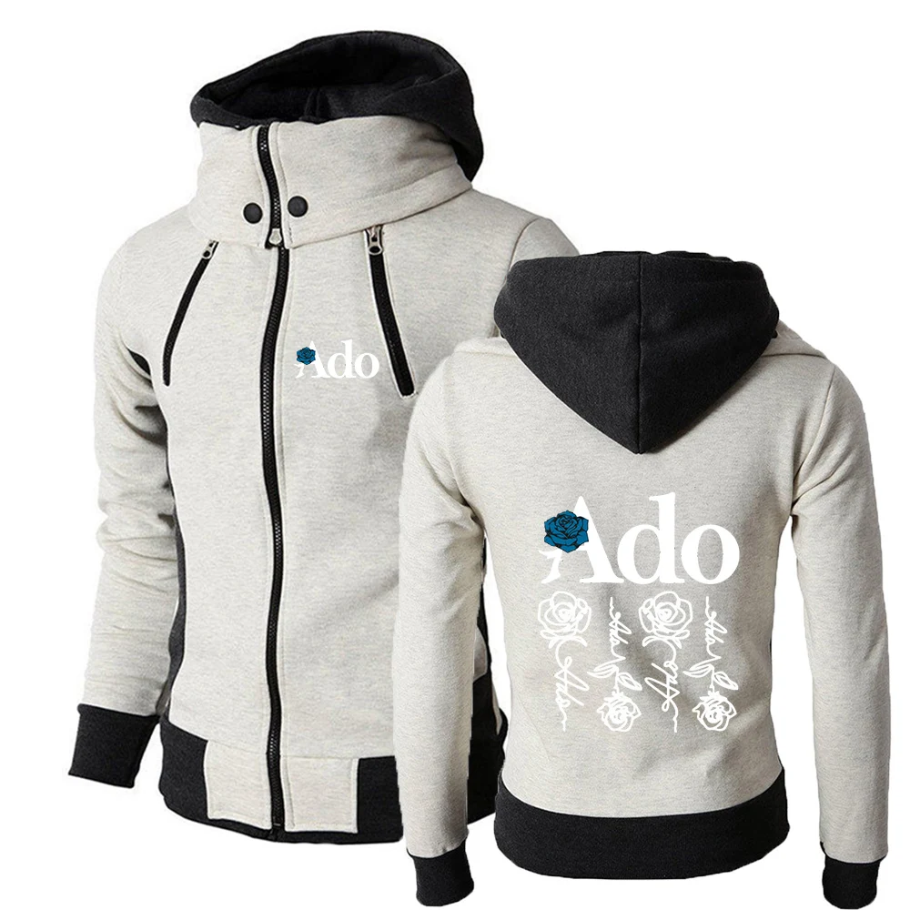 2026 Men's Spring And Autumn Ado World Tour Logo Print The heat dissipation system of sports jacket plays a crucial role Coat