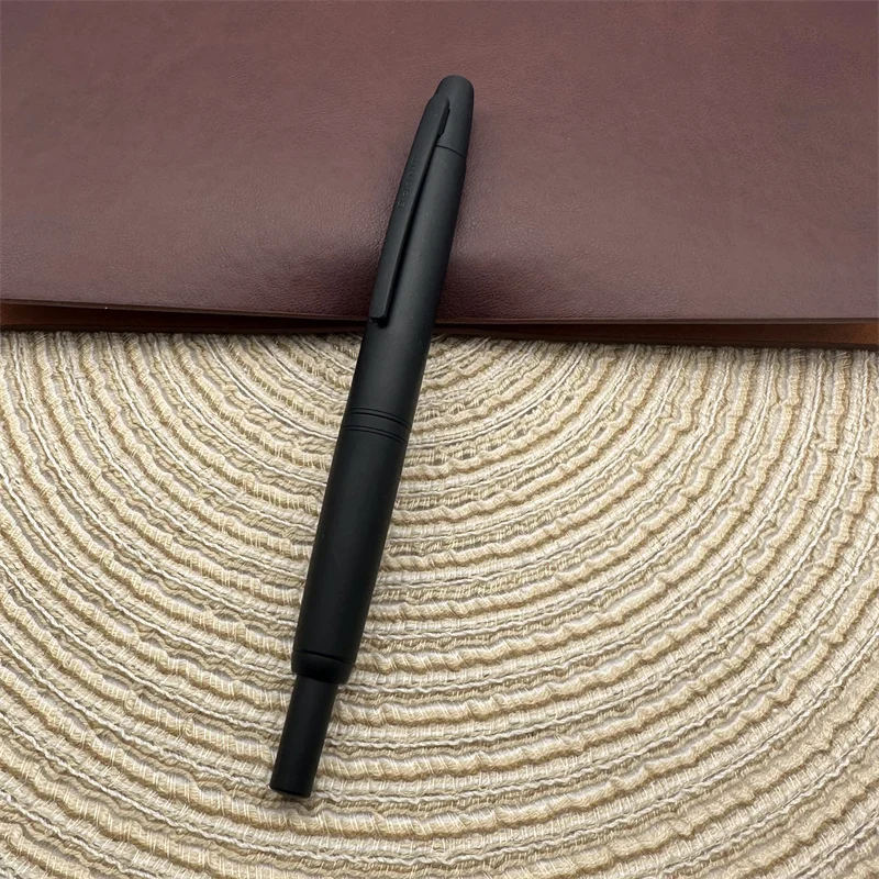 

Перьевая ручка Jinhao 10, выдвижное перо EF/F с конвертером чернил, подарочная ручка для письма, черная