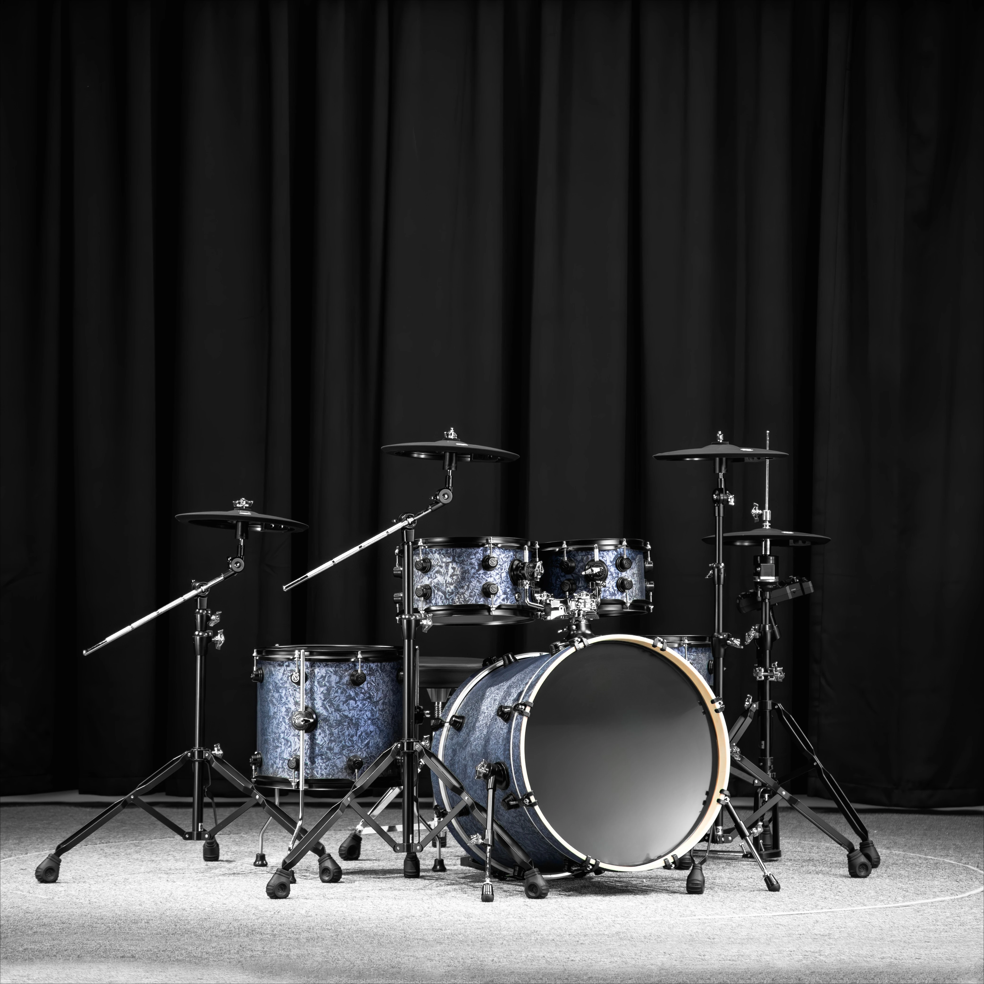 Factory Direct Sales | Acoustic-Electric Dual-Purpose Drum Set