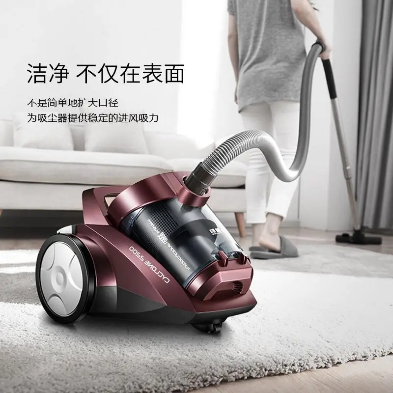 Small Handheld Horizontal Vacuum Cleaner: High Power, Strong Suction (Pet Hair/Carpet/Multi-Functional)