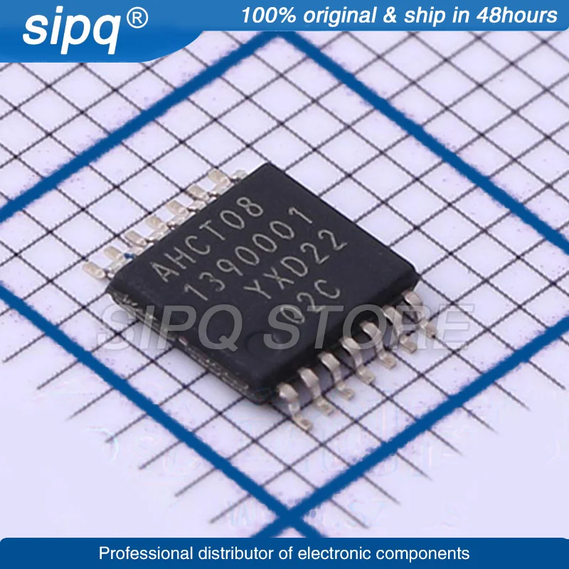 

50PCS/LOT 74AHCT08PW,118 74AHCT08 TSSOP-14 Brand New and Original In Stock Authentic Product