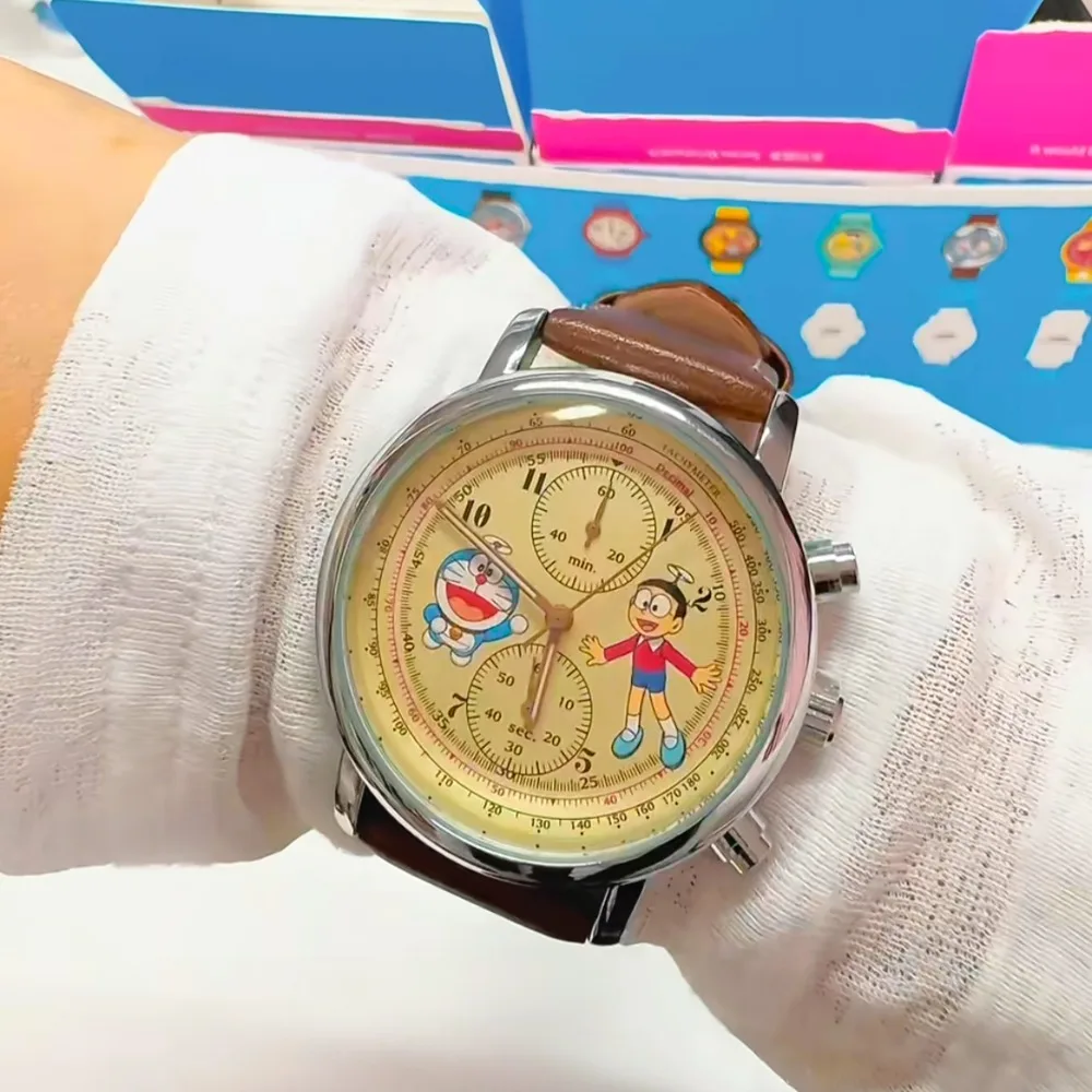 New Genuine Doraemon Watch Blind Box Co Branded Merchandise for Students, Children, Boys and Girls, Watch Blind Box Gifts