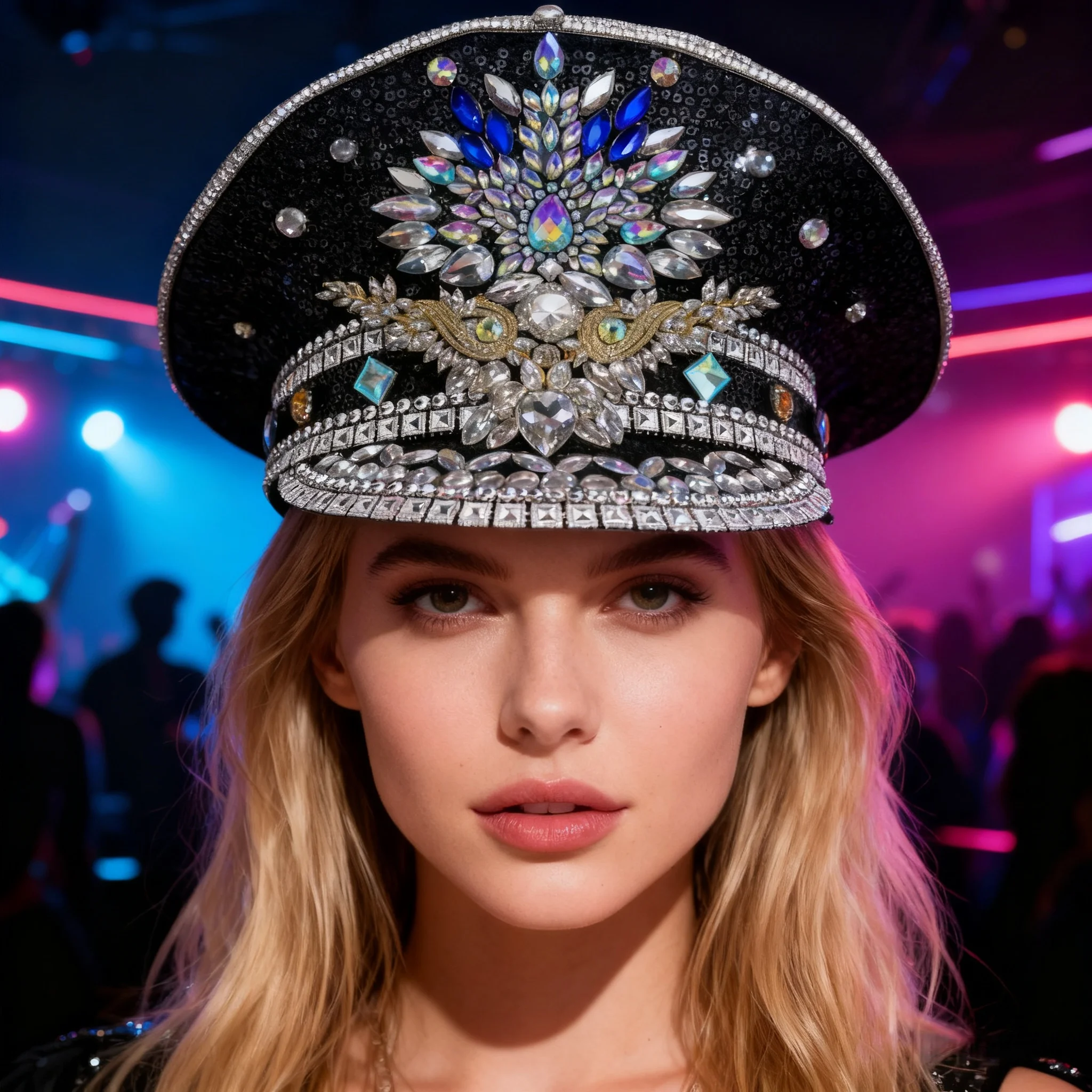 

Капитанская шляпа в стиле стимпанк со стразами для фестиваля Burning Man для женщин, винтажные военные аксессуары и кепка для мужчин