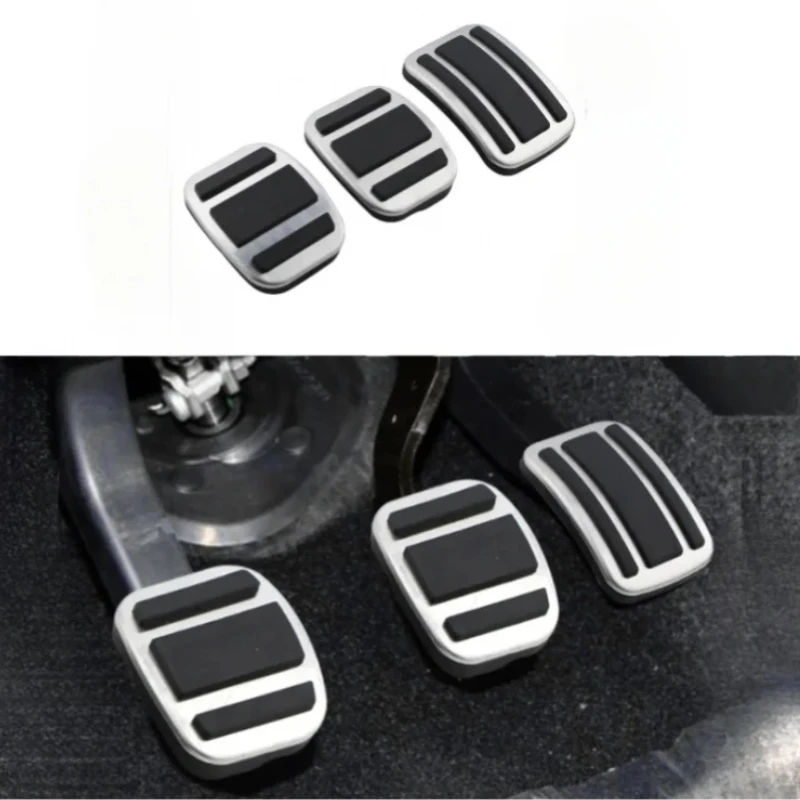 

Pedal Cover Pad For Peugeot 3008 5008 GT DS DS 7 CROSSBACK AT MT LHD Mats Car Rest Brake Accelerator Fuel Gas