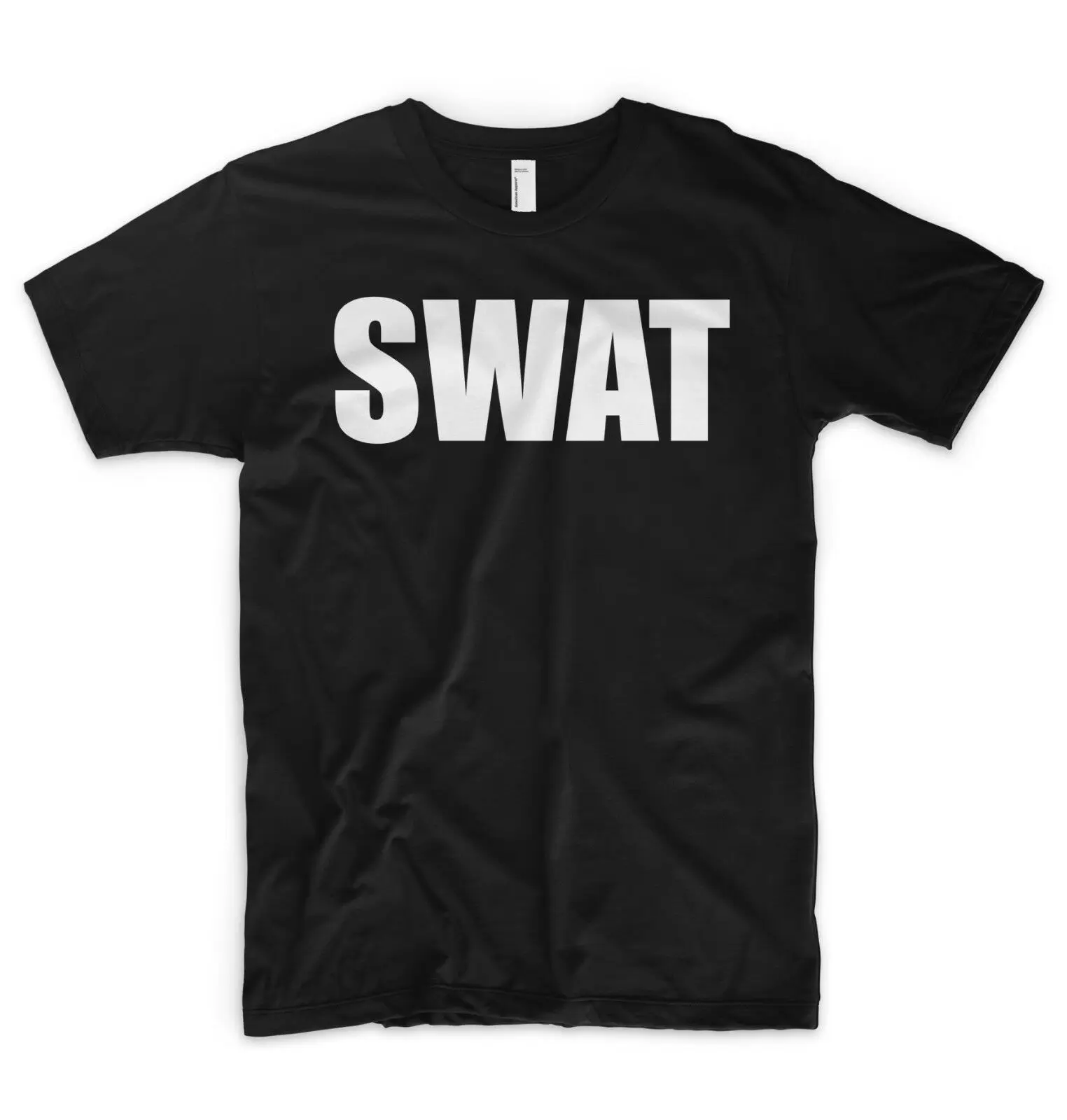 Special Forces FBI  SWAT Simple Text Printed T Shirt. Short Sleeve 100% Cotton Casual T-shirts Loose Top Size S-3XL