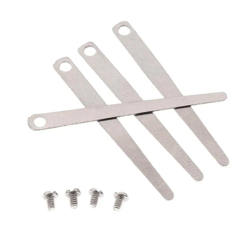 Aluminum Saxophone Accessory Kit Flat Springs Nut Reed Screw Musical Instrument Parts for Alto Saxophone Maintenance