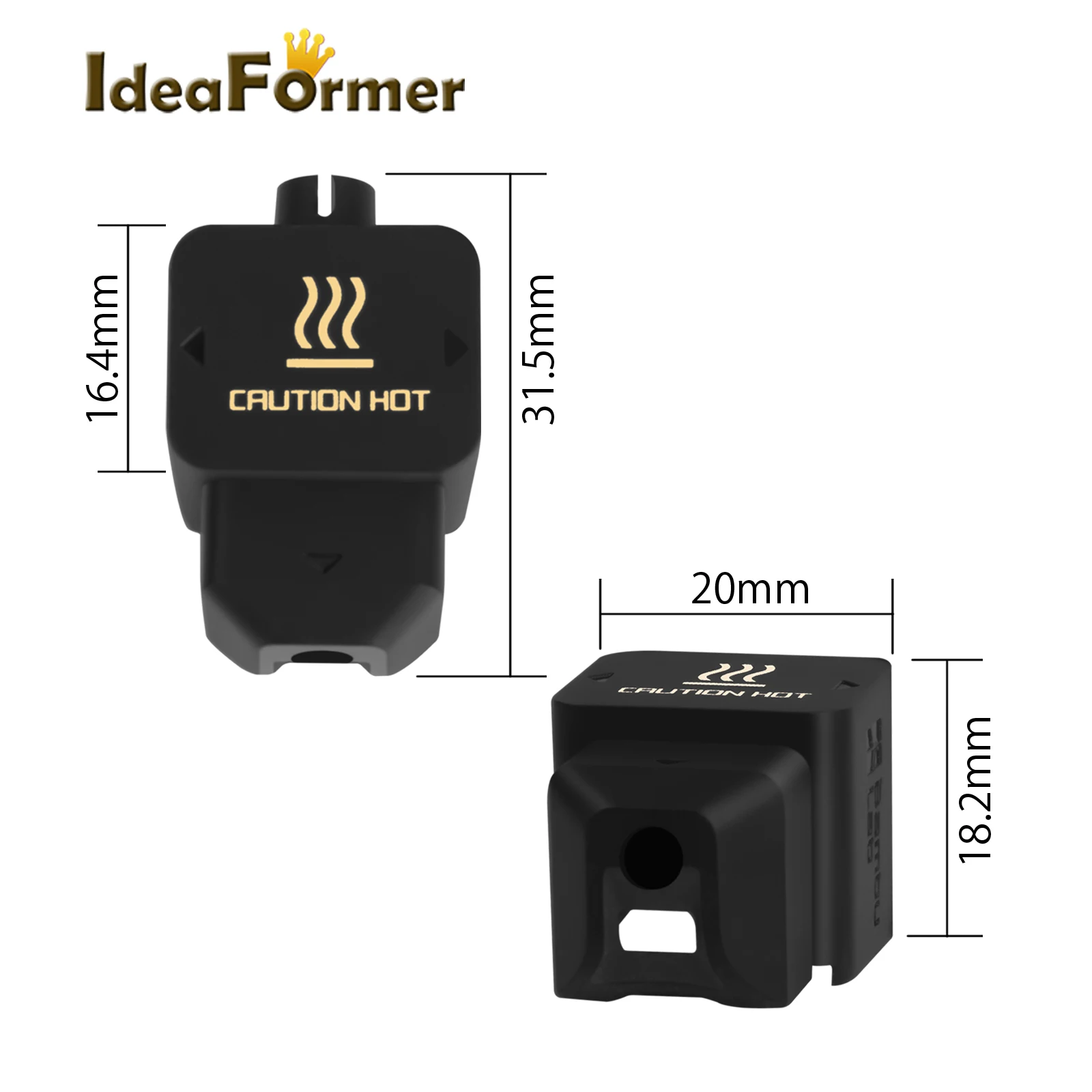 

New High Quality H2D Hot End For Bambu H2D Suitable For Hardened Steel Nozzle Replaceable Hotend Thermal End Protection Sleeve