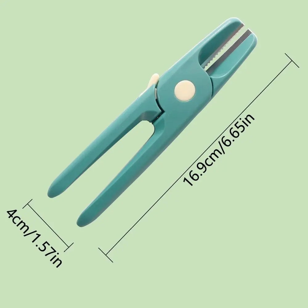 Stainless Steel Chestnut Sheller Ergonomic Handle Labor-saving Chestnut Clip Non-slip Easy To Clean Walnut Opener Nut Processing