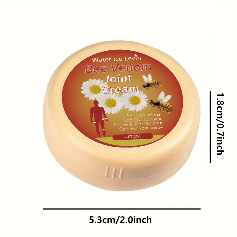 كريم مفصل سم النحل غني بسم النحل، ومكونات البابونج. إنها مناسبة لكل من الرجال والنساء، قفل الرطوبة، ترطيب طويل الأمد، خفيف وسهل الامتصاص #2