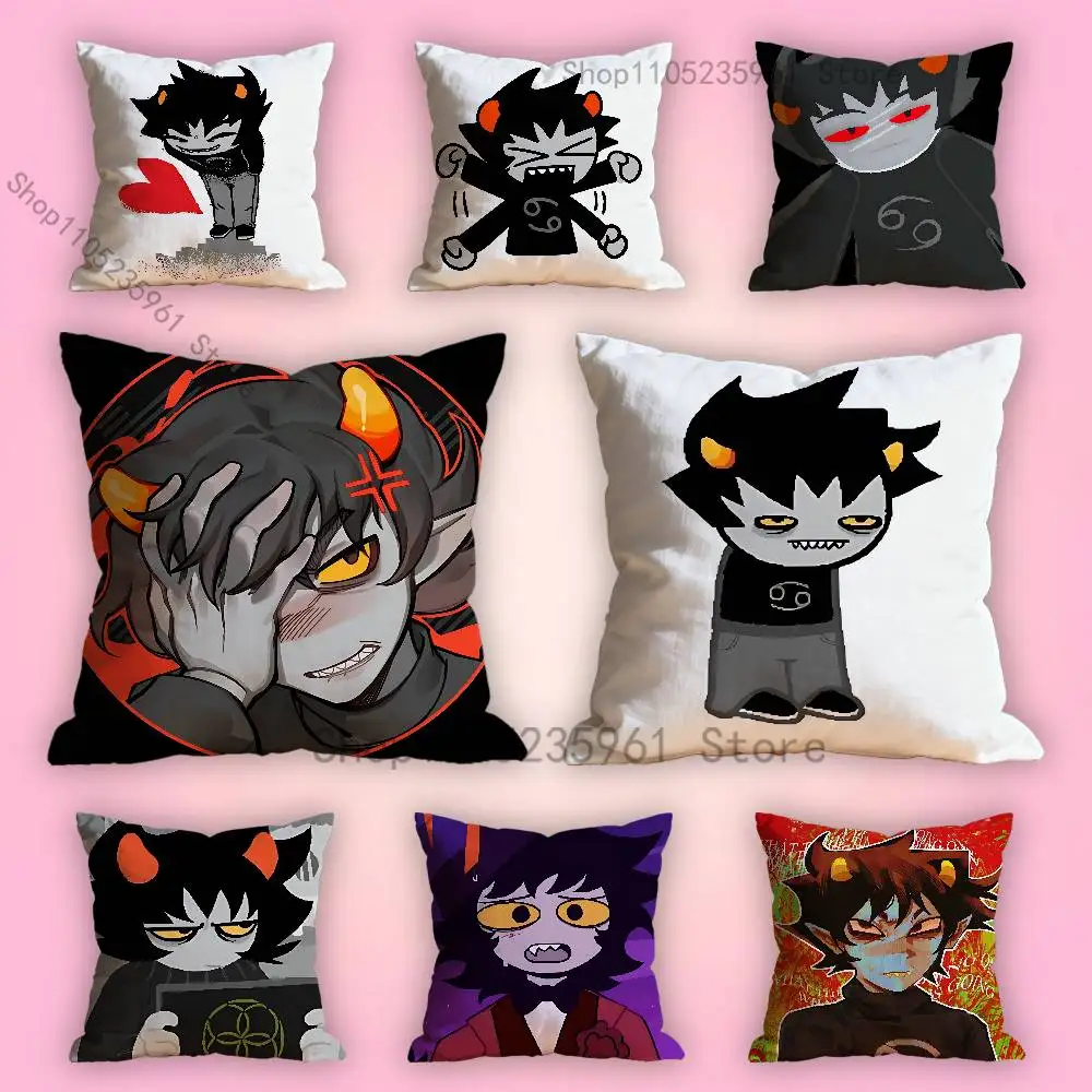 

K-Karkat V-Vantas Pillow Cases for Bedroom Living Room Sofa Home Decor Polyester Cushion Cover with Zipper
