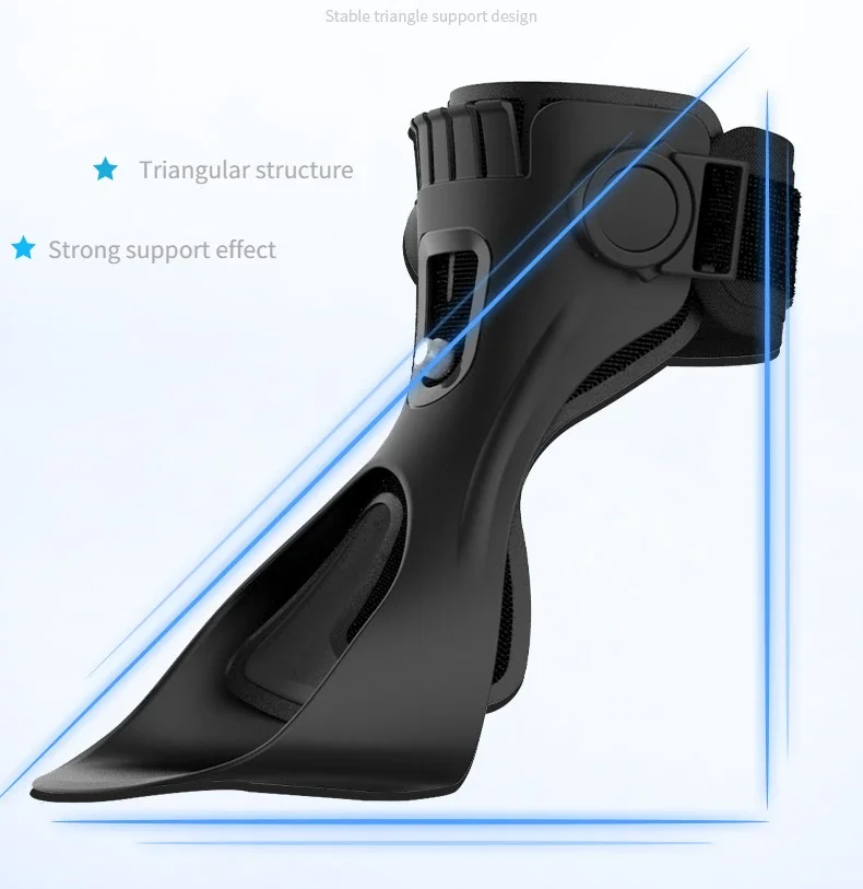 Piede all\'interno esterno Turn Foots Droop Corrector Stroke emiplegia riabilitazione supporti per caviglie correttore Airbag gonfiabile