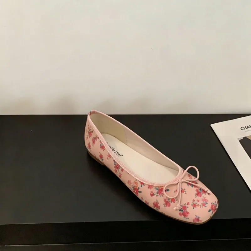 Zapatos Mary Jane para Mujer, Estilo Dulce, Punta Redonda, Zapatos Casuales para Mujer, Cómodos, Planos, Zapatos de Diseñador, Zapatos Mujer