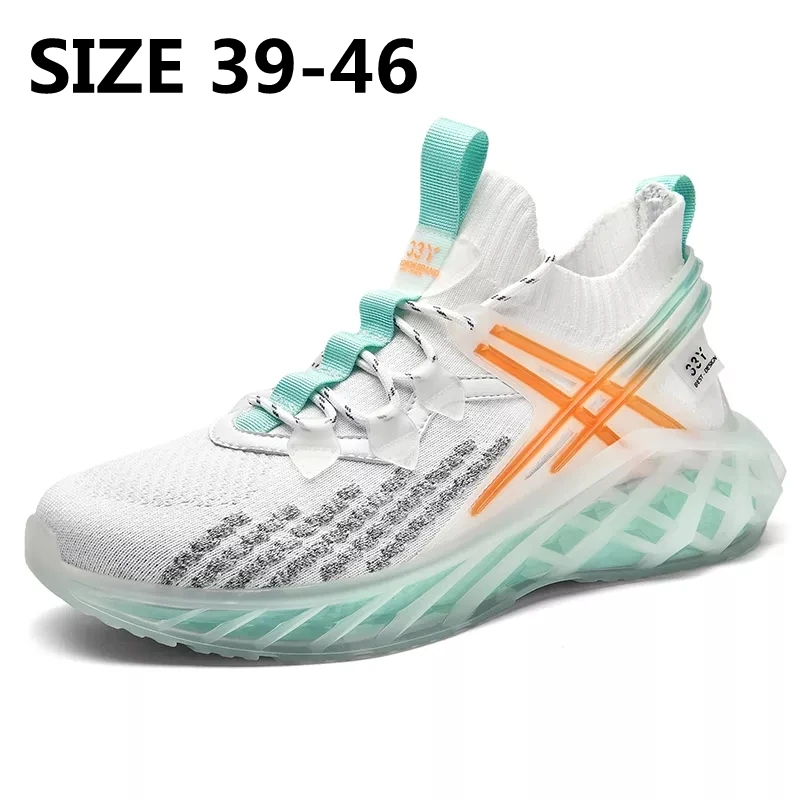 

Men Sneakers Lightweight Running Shoes Male Non-Slip Soft Cushioning Athletic Training Sport Footwear Tenis Masculino Zapatillas