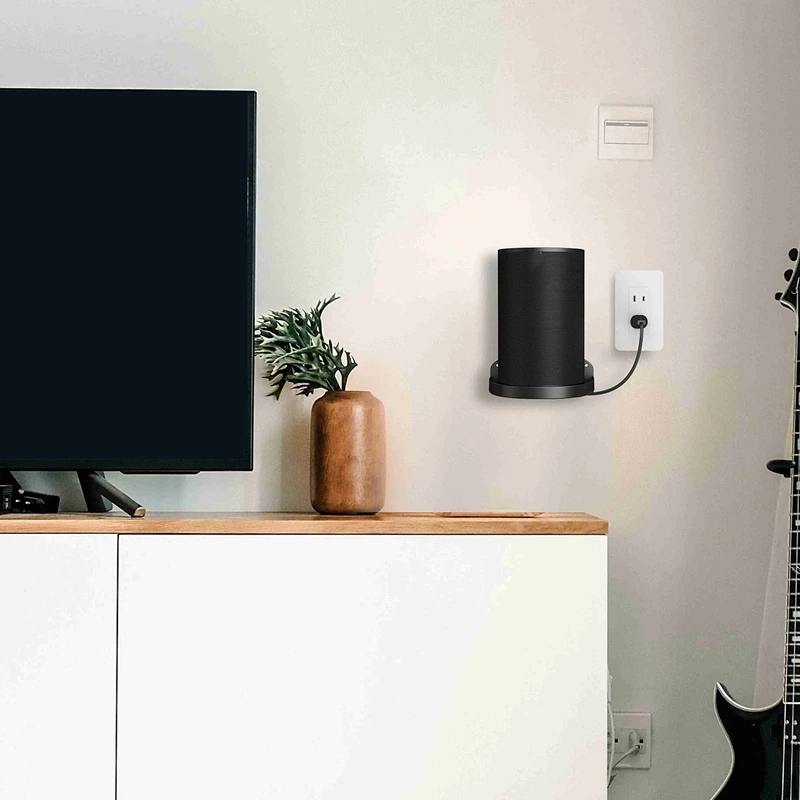 أفضل العروض الذكية المتكلم شماعات ل صدى/جوجل الرئيسية مصغرة/جوجل عش جدار صغير جبل حامل مكبر الصوت قوس