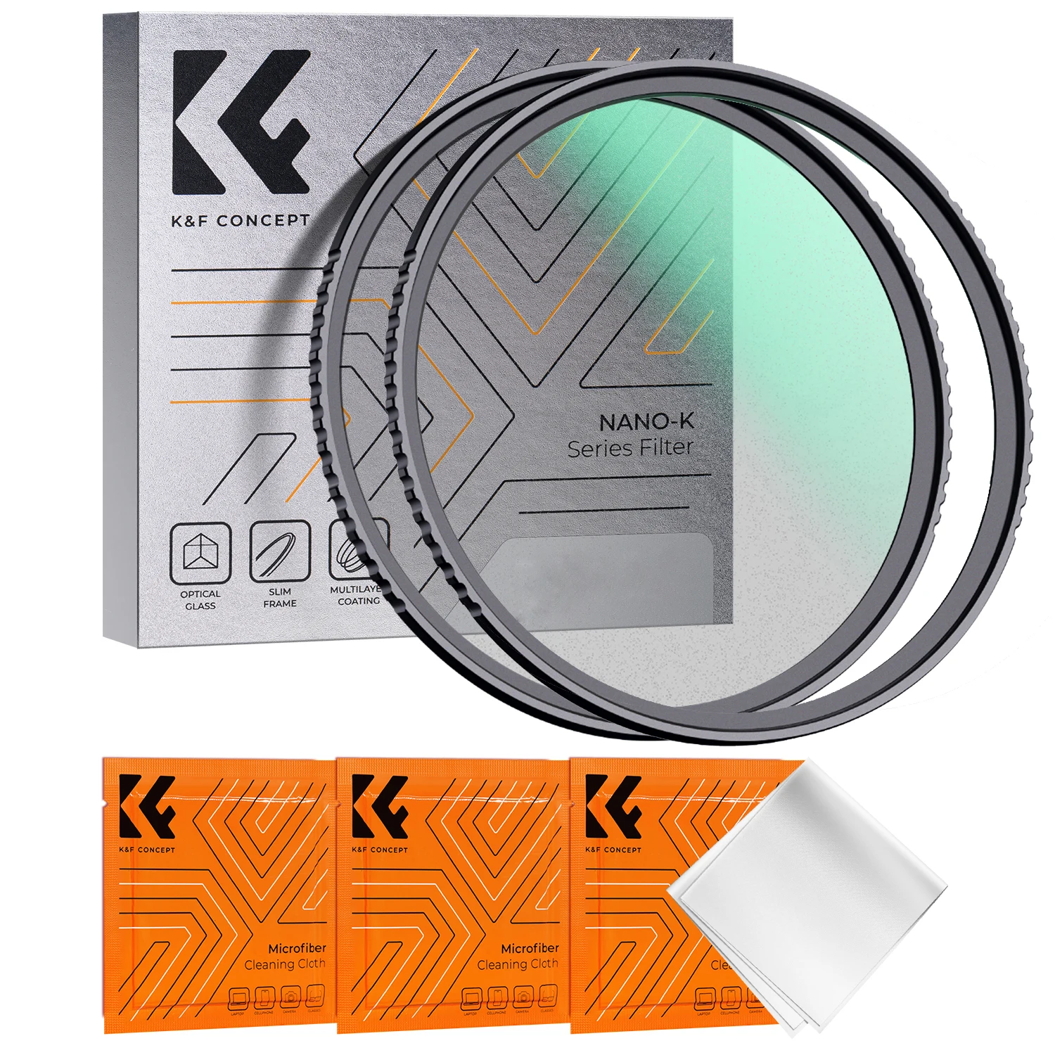 K&F Concept 49-82mm Black Mist Diffusion Filter 1 1/2 with Multi Coated Camera Lenses Filters 52mm 55mm 58mm 62mm 67mm 72mm 77mm